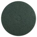 Boardwalk 20 in. dia Standard Floor Pads, Green, 5PK BWK4020GRE